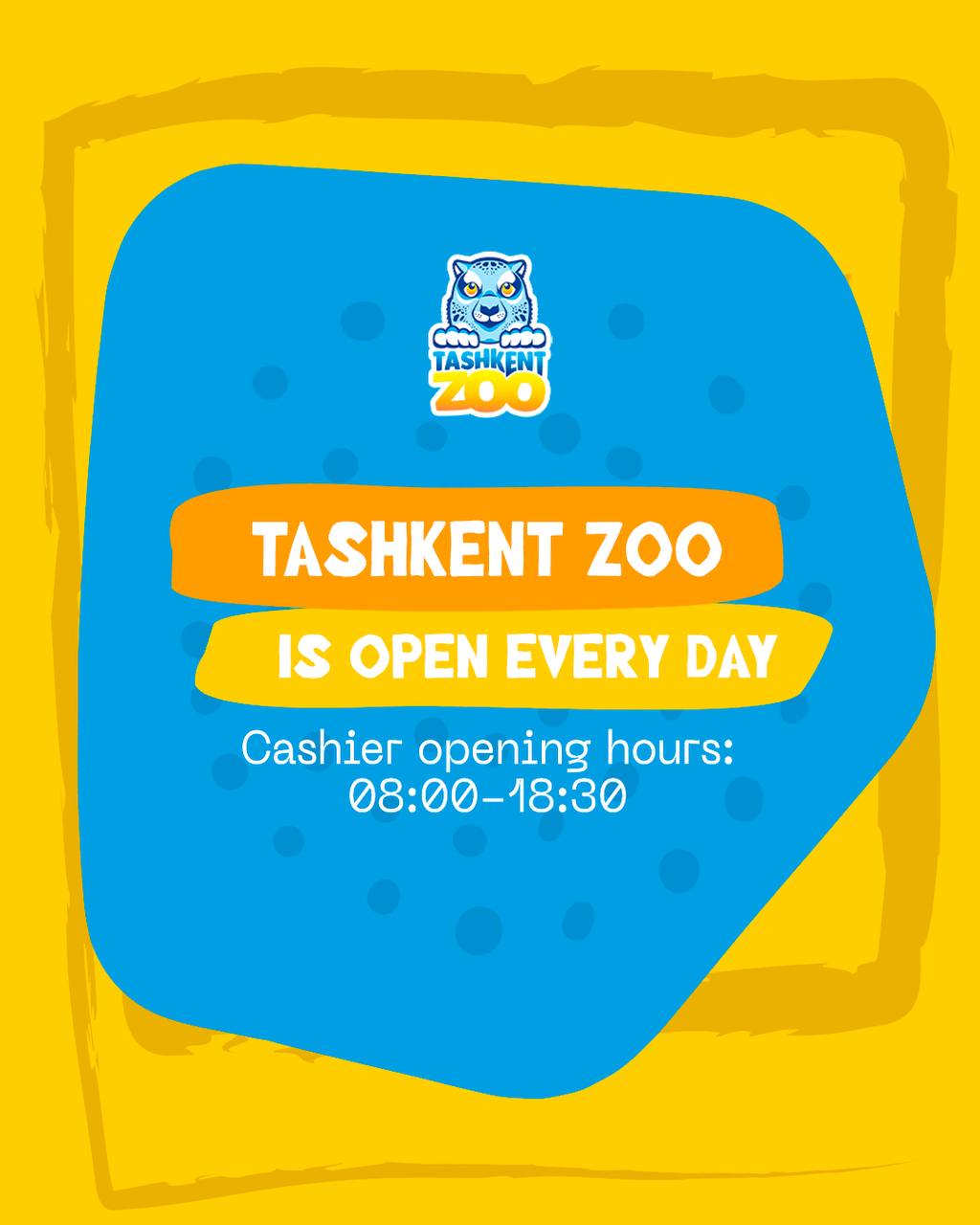 Tashkent Zoo Opening Hours!
